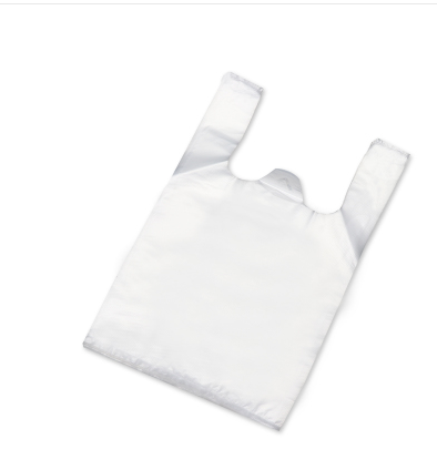  巨联 白色塑料食品袋 塑料袋手提外卖打包袋方便袋 薄款30号 100个/包  尺寸30*50cm 